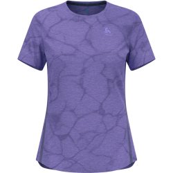 Odlo Zeroweight Engineered Chill-Tec Lauf-T-Shirt für Damen - Training, Running - lila, XL