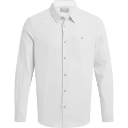 Craghoppers NosiLife Anti-Insect Nuoro II Herren Wanderhemd Weiss, Herren, Größe: M