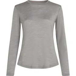 icebreaker Merino Blend 125 Cool-Lite™ Sphere Damen Longsleeve Grau, Damen, Größe: XL