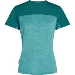 Icebreaker Damen Cool-Lite Sphere III Colour Block T-Shirt