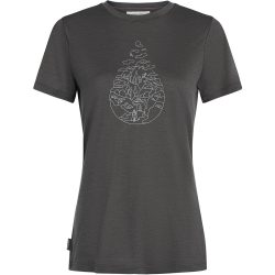 Icebreaker Damen Tech Lite III Hike Path T-Shirt