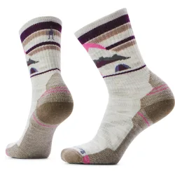 Smartwool Damen Hike Light Mountain Moon Crew Socken