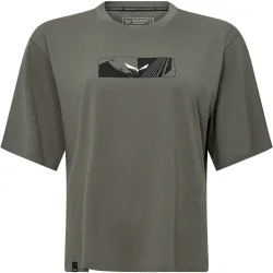 Salewa Damen Eagle Hybrid Loose T-Shirt