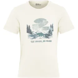 Jack Wolfskin Kinder Graphic Cotton T-Shirt
