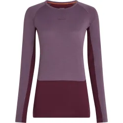 Icebreaker Damen 200 ZoneKnit Crewe Longsleeve