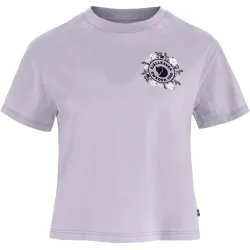 Fjällräven Damen Fjällblomster Logo T-Shirt