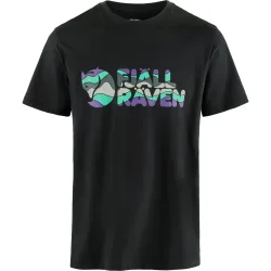Fjällräven Herren Multicolor Logo T-Shirt