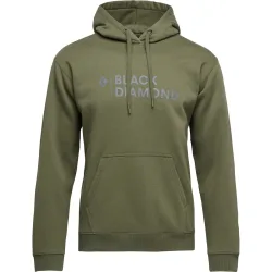 Black Diamond Herren Mini Stacked Po Hoodie