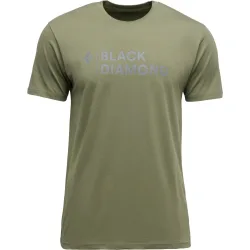 Black Diamond Herren Mini Stacked T-Shirt