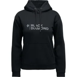 Black Diamond Damen Mini Stacked Po Hoodie