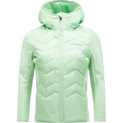 Peak Performance Damen Elevate Liner Hybrid Hoodie Jacke