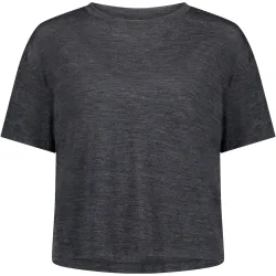 Mons Royale Damen Zephyr Merino Tencel Boxy T-Shirt