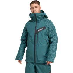 adidas Terrex Herren Techrock Hybrid Primeknit Climaproof Jacke