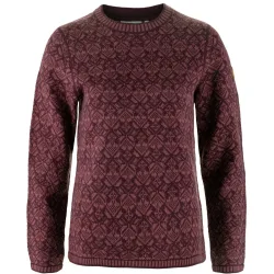 Fjällräven Damen Snow Round Neck Pullover