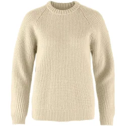 Fjällräven Damen Övik Waffle Knit Pullover