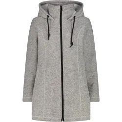 CMP Strickfleecejacke mit Kapuze