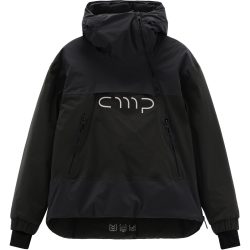 CMP Winterjacke mit Kapuze mit Kapuze, hüftbedeckende Länge, wasserdicht, winddicht, atmungsaktiv