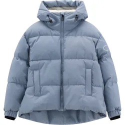 CMP Winterjacke mit fester Kapuze, leichtes Material, aus Polyester