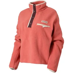 Columbia Damen Helvetia II Cropped Half Snap Pullover