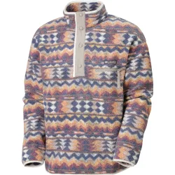 Columbia Helvetia™ II Printed Half Snap Fleece Herren Midlayer Blau, Herren, Größe: S