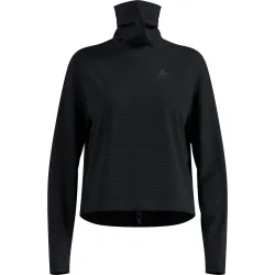 Odlo Essential Thermal Lauf-Mid Layer für Damen - Trail Running, Running - schwarz, M