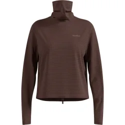 Odlo Essential Thermal Lauf-Mid Layer für Damen - Trail Running, Running - braun, S