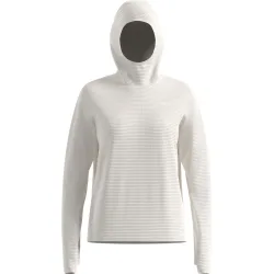 Odlo Essential Thermal Lauf-Hoodie für Damen - Trail Running, Running - grau, S