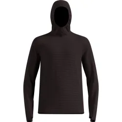 Odlo Essential Thermal Lauf-Hoodie für Herren - Trail Running, Running - braun, M