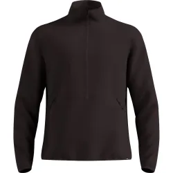 Odlo Wool Mid Layer Half-Zip für Kinder - Wandern, Ski & Snow - braun, M/L