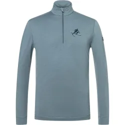 Super.Natural Herren Tundra175 Toni Zip 1/4 Longsleeve