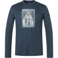 Super.Natural Herren Bearski Longsleeve