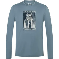 Super.Natural Herren Bearski Longsleeve