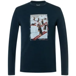 Super.Natural Herren Dachshund Brush Longsleeve