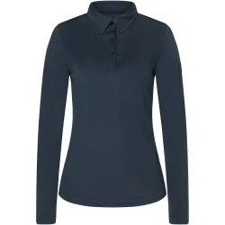 Super.Natural Damen Polo Bio J Longsleeve