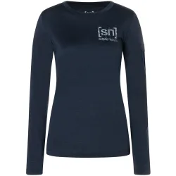 Super.Natural Damen Art Logo Bio J Longsleeve