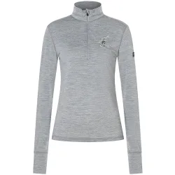 Super.Natural Damen Tundra175 Zip 1/4 Bunny Longsleeve