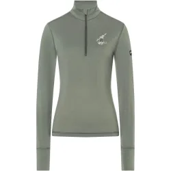 Super.Natural Damen Tundra175 Zip 1/4 Bunny Longsleeve