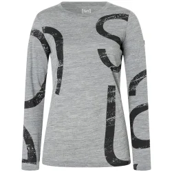 Super.Natural Damen Capital Logo Longsleeve