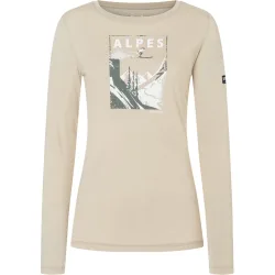 Super.Natural Damen Alpes Longsleeve