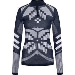 Kari Traa Damen Faith Half Zip Longsleeve