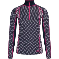 Kari Traa Damen Lekker Half Zip Longsleeve