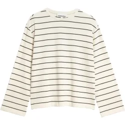 Armedangels Damen Marynaa Fine Stripe Longsleeve