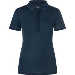 Super.Natural Damen Zip Polo T-Shirt