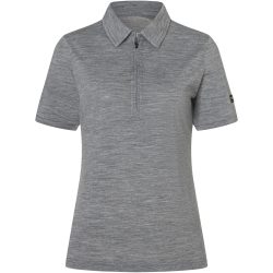 Super.Natural Damen Zip Polo T-Shirt