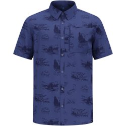 Odlo Herren Essential Print Hemd