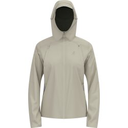 Odlo X-Alp Waterproof Pro Laufjacke für Damen - Trail Running, Wandern - beige, XL