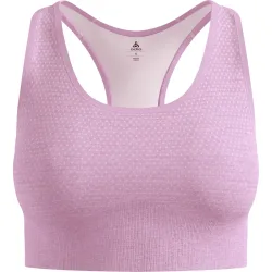 Odlo Seamless Medium - Padded Sport BH für Damen - Training, Radsport - lila, XS