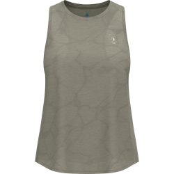 Odlo Zeroweight Engineered Chill-Tec Lauf-Tank für Damen - Training, Running - beige, XS