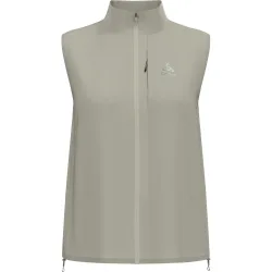 Odlo Zeroweight Laufweste für Damen - Running - beige, XL