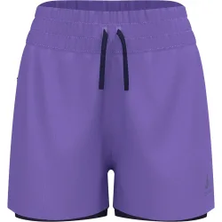 Odlo Damen Zeroweight 3 Inch 2-in-1 Shorts